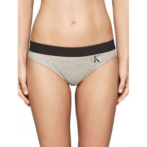 Calvin Klein Damskie Figi Sportowe Thong qf1644e-Il-7 Szary (Rozmiar M). Figi marki Calvin Klein. W wyprzedaży za 62,00 zł.