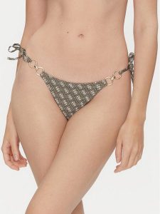 Guess Dół od bikini E5GO27 KCRL2 Zielony. Zielone bikini Guess, z aplikacjami, z syntetyku. Za 149,99 zł.