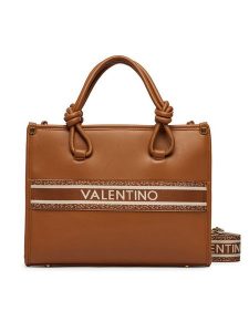 Valentino Torebka Aella VBS9ZW04 Brązowy. Brązowe torebki klasyczne Valentino, bez wzorów, ze skóry, bez dodatków. Za 609,99 zł.