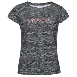Koszulka z filtrem UV damska Protest PRTICATU, rashguard. Szare bluzki Protest, s, bez wzorów, sportowe, bez kołnierzyka, bez ramiączek. W wyprzedaży za 97,00 zł.