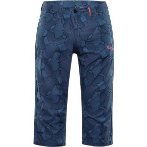 Spodnie 3/4 Alpine Pro Kadeka dla kobiet - Wygodne i lekkie. Zielone spodnie dresowe Alpine Pro, bez wzorów, z elastanu. Za 166,99 zł.