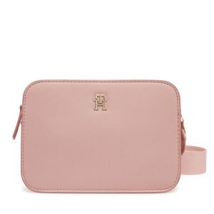 Torebka Tommy Hilfiger. Czerwone listonoszki TOMMY HILFIGER, bez wzorów, bez dodatków. Za 259,99 zł.