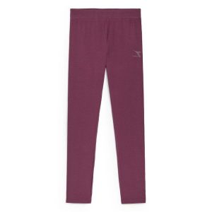 Legginsy damskie DIADORA L.LEGGINGS CORE. Fioletowe legginsy Diadora, bez wzorów. Za 49,99 zł.