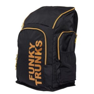 Plecak torba do szkoły na basen siłownię trening Funkita Black Attack. Brązowe plecaki FUNKY TRUNKS. Za 170,99 zł.