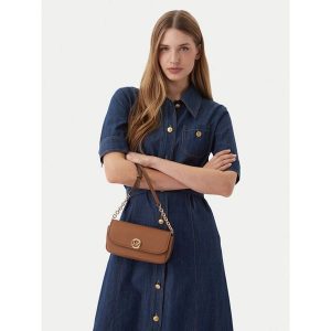 Torebka MICHAEL Michael Kors. Brązowe torebki klasyczne MICHAEL Michael Kors, bez wzorów, bez dodatków. Za 635,99 zł.