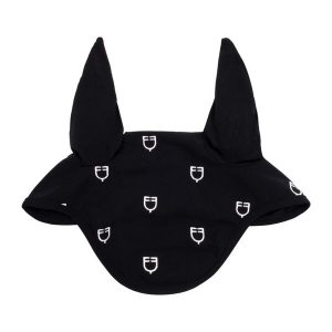 Czapka multilogo z tkaniny technicznej edycja black line. Czarne czapki EQUESTRO, bez wzorów, z materiału. Za 135,90 zł.
