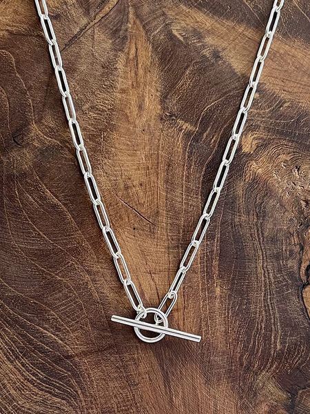 Eclat d'Argent Srebrny naszyjnik z elementem ozdobnym - dł. 45 cm rozmiar: onesize. Szare naszyjniki Eclat d'Argent, srebrne. Za 244,80 zł.