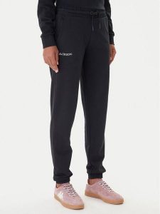 Kappa Spodnie dresowe Festa 331M34W Czarny Regular Fit. Czarne spodnie dresowe Kappa, m, bez wzorów, z bawełny. Za 129,99 zł.