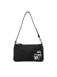 KARL LAGERFELD Torebka A2W32019 Czarny. Czarne torebki klasyczne KARL LAGERFELD, bez wzorów, ze skóry, bez dodatków. Za 399,99 zł.