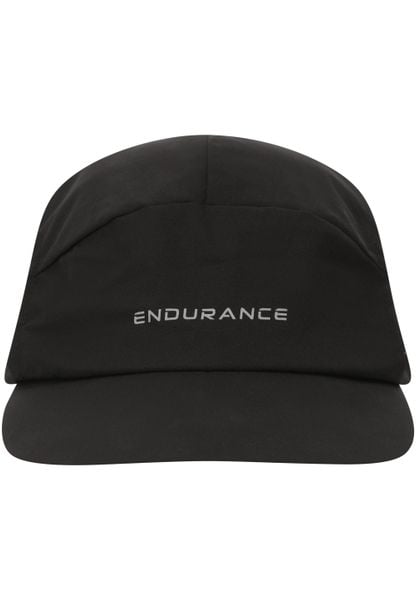 Czapka z daszkiem Endurance Frekhaug. Czarne czapki ENDURANCE, bez wzorów, z materiału, sportowe. Za 134,00 zł.