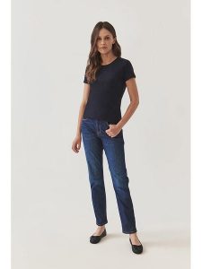 TATUUM Dżinsy - Slim fit - w kolorze granatowym rozmiar: 40. Niebieskie jeansy Tatuum, z aplikacjami. Za 219,60 zł.