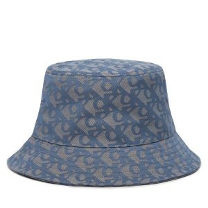 Kapelusz Calvin Klein. Niebieskie kapelusze Calvin Klein, bez wzorów. Za 149,99 zł.