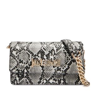 Torebka Just Cavalli. Szare torebki klasyczne Just Cavalli, bez wzorów, bez dodatków. Za 626,99 zł.