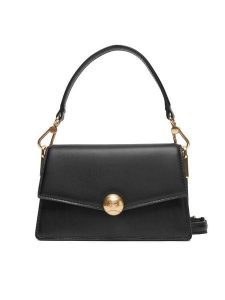 Lacoste Torebka NF5104IT Czarny. Czarne torebki klasyczne Lacoste, bez wzorów, ze skóry, bez dodatków. Za 599,99 zł.