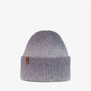 Czapka zimowa wywijana BUFF Knitted Beanie Marin. Żółte czapki Buff, bez wzorów, sportowe. Za 148,30 zł.