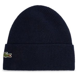 Zestaw Szalik i Czapka Lacoste. Niebieskie szaliki Lacoste, bez wzorów. Za 419,99 zł.