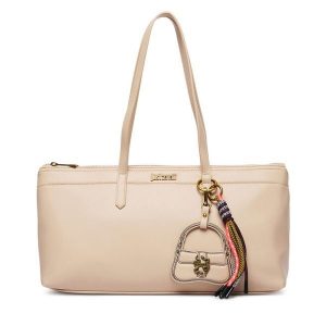 Torebka Just Cavalli. Brązowe torebki klasyczne Just Cavalli, bez wzorów, bez dodatków. Za 679,99 zł.