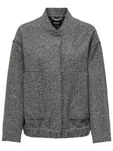 ONLY Kurtka przejściowa "Gaia" w kolorze antracytowym rozmiar: XL. Czarne kurtki ONLY, xl, bez wzorów, bez kaptura. Za 83,62 zł.