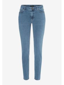 More & More Dżinsy w kolorze błękitnym rozmiar: 38. Niebieskie jeansy More & More, z aplikacjami, ze skóry. Za 91,77 zł.