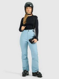 4F Spodnie narciarskie w kolorze błękitnym rozmiar: M. Niebieskie spodnie dresowe 4f, m, bez wzorów, narciarskie, Dermizax. Za 429,44 zł.