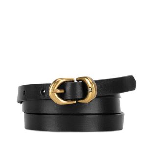 Pasek Damski GINO ROSSI. Czarne paski Gino Rossi, bez wzorów. Za 99,99 zł.