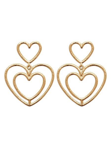 L'Atélier Précieux Pozłacane kolczyki-wkrętki rozmiar: onesize. Żółte kolczyki l'Atelier precieux, pozłacane. Za 130,81 zł.