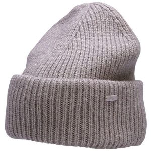 Czapka damska 4F. Fioletowe czapki 4f, bez wzorów, z materiału, sportowe. Za 47,99 zł.