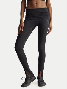 Adidas by Stella McCartney Legginsy TrueStrength IW0515 Czarny Regular Fit. Czarne legginsy adidas by Stella McCartney, bez wzorów, z syntetyku. Za 379,99 zł.