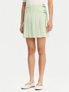 Maryley Spódnica plisowana 25EB711/21BE Zielony Regular Fit. Zielone spódnice Maryley, m, bez wzorów, z syntetyku. Za 179,99 zł.