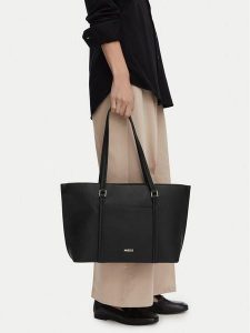 MEXX Torebka CEO-MEXX-L-010-10 Czarny. Czarne shopper bag Mexx, bez wzorów, ze skóry, bez dodatków. Za 249,99 zł.