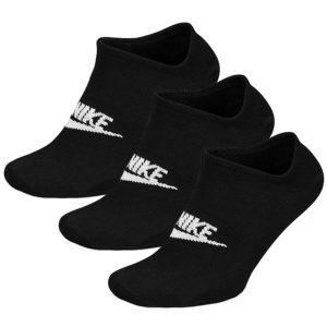 SKARPETY Nike Sportswear Everyday Essential No-Show, Dla obu płci. Czarne skarpetki Nike, bez wzorów, z poliesteru. Za 79,99 zł.