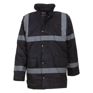 Kurtka Ochronna Dla Dorosłych Unisex. Czarne kurtki YOKO, xl, bez wzorów, bez kaptura. Za 298,99 zł.