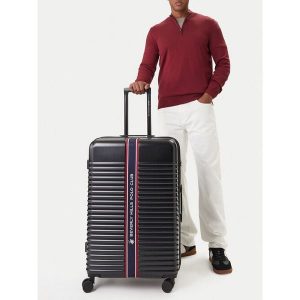 Walizka duża Beverly Hills Polo Club. Niebieskie walizki Beverly Hills Polo Club, bez wzorów, duże. Za 399,99 zł.