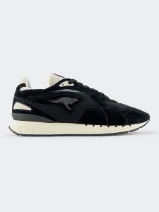 Kangaroos Skórzane sneakersy "Coil R3" w kolorze czarnym rozmiar: 47. Czarne trampki KangaROOS, bez wzorów, z materiału, bez zapięcia. Za 217,99 zł.