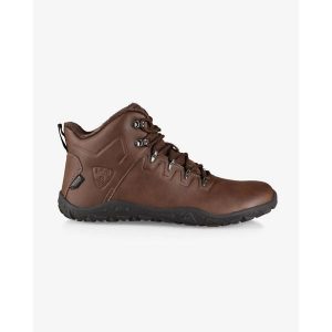 Buty outdoorowe Kilpi BARE HIGH WP-U do chodzenia boso. Brązowe buty trekkingowe Kilpi, bez zapięcia. Za 628,61 zł.