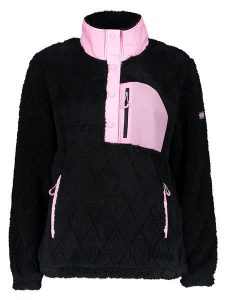 Roxy Bluza polarowa w kolorze czarnym rozmiar: XL. Czarne bluzy Roxy, xl, bez wzorów, z polaru, bez kaptura. Za 175,67 zł.