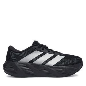 Buty do biegania adidas. Czarne buty sportowe ADIDAS, bez wzorów, bez zapięcia, do biegania. Za 239,99 zł.
