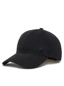 Calvin Klein Czapka z daszkiem Emblem Hardware Baseball Cap LV04F5059G Czarny. Czarne czapki Calvin Klein, bez wzorów, z bawełny. Za 119,99 zł.