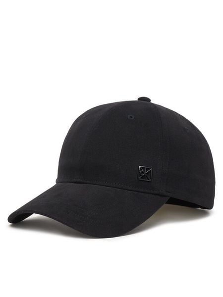 Calvin Klein Czapka z daszkiem Emblem Hardware Baseball Cap LV04F5059G Czarny. Czarne czapki Calvin Klein, bez wzorów, z bawełny. Za 119,99 zł.