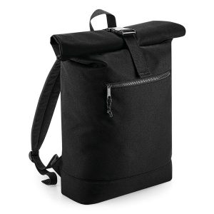 Plecak Bag Base Roll-top recyclé. Czarne plecaki BAGBASE. Za 159,00 zł.
