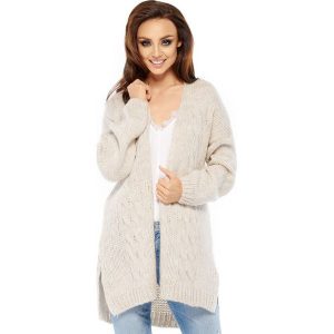Sweter kardigan z splotem ls211. Kardigany marki LEMONIADE. W wyprzedaży za 129,00 zł.