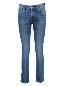 Pepe Jeans Dżinsy "Grace" - Slim fit - w kolorze niebieskim rozmiar: W29/L32. Niebieskie jeansy Pepe Jeans, z aplikacjami, z jeansu. Za 180,06 zł.