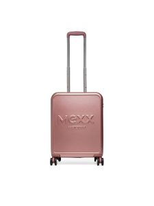 MEXX Walizka kabinowa MEXX-S-033-05 PINK Różowy. Czerwone walizki Mexx, bez wzorów, z tworzywa sztucznego. Za 279,99 zł.