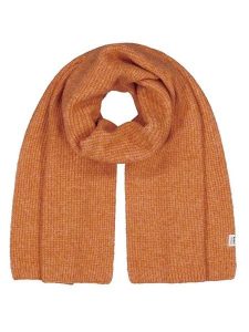 Barts Szal "Sarela" w kolorze pomarańczowym rozmiar: onesize. Pomarańczowe szaliki Barts, bez wzorów, ze splotem. Za 130,81 zł.