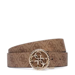 Pasek Damski Guess. Brązowe paski Guess, z aplikacjami. Za 234,99 zł.