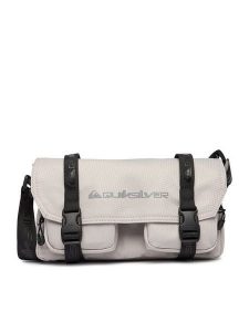 Quiksilver Torebka CEOWB-QUIC-F-002-09 Szary. Szare torebki klasyczne Quiksilver, bez wzorów, z materiału, bez dodatków. Za 129,99 zł.