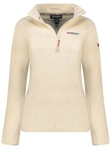 ANAPURNA Bluza polarowa "Tonneau" w kolorze kremowym rozmiar: S. Brązowe bluzy ANAPURNA, s, bez wzorów, z polaru, bez kaptura. Za 83,42 zł.