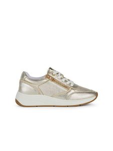 Geox Sneakersy "Cristael" w kolorze złotym rozmiar: 36. Żółte trampki Geox, bez wzorów, bez zapięcia. Za 180,06 zł.