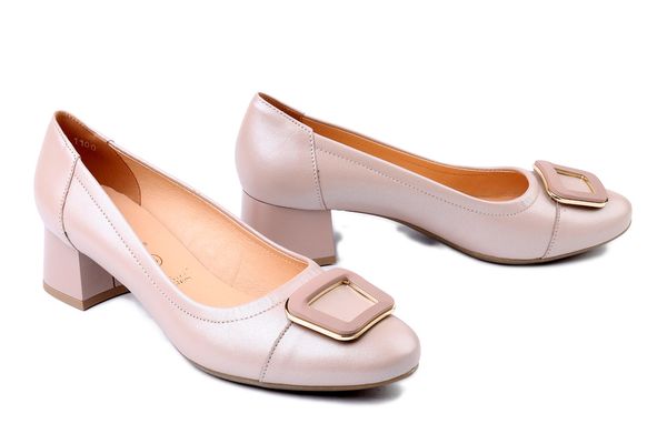 BIOECO BY ARKA 1100 2471+1315 beż, czółenka damskie. Brązowe czółenka Bioeco by Arka, bez wzorów, ze skóry, bez obcasa, na obcasie, bez zapięcia. Za 409,90 zł.