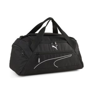 Mała torba sportowa Fundamentals PUMA Black. Białe torby podróżne i sportowe Puma, bez wzorów, z materiału, małe. Za 153,99 zł.